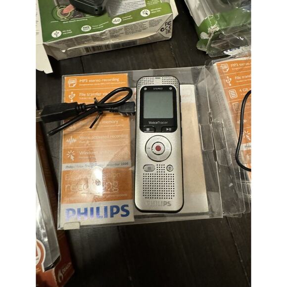 Philips VoiceTracer Audio Recorders Lot of 9 Tested - Picture 5 of 9
